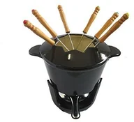 Zestawy do fondue - Baumalu BAUMALU 385051 zestaw do fondue serowego, czarna 385051 - miniaturka - grafika 1