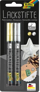 Folia Lakiery (2 szt.) w kolorze złotym i srebrnym w sztyfcie - Zabawki kreatywne Folia Lakiery (2 szt.) w kolorze złotym i srebrnym w sztyfcie - Zabawki kreatywne - miniaturka - grafika 1