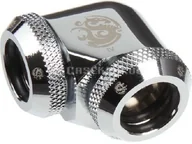 Chłodzenie wodne - Bitspower adapter 90 stopni 2x 12mm AD shiny silver - miniaturka - grafika 1