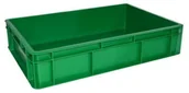 Pojemniki przemysłowe - Artech Skrzynka plastikowa pojemnik EURO 130-6 ZIELONA PEART EURO 130-6 ZIELONA PEART - miniaturka - grafika 1