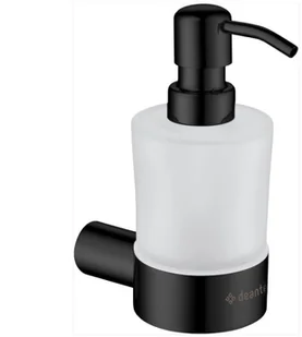 DEANTE DEANTE ADR_N421 ROUND DOZOWNIK MYDŁA ŚCIENNY NERO - Dozowniki papieru i mydła dla firm - miniaturka - grafika 5