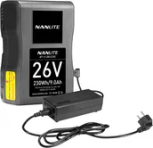 Akumulatory do aparatów dedykowane - Nanlite Akumulator Nanlite V-MOUNT 26V 230WH - miniaturka - grafika 1