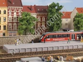 Kolejki i akcesoria - Auhagen Peron bez zadaszenia 41634 - miniaturka - grafika 1
