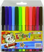 Przybory szkolne - Flamastry 12 kolorów mini - miniaturka - grafika 1