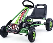 Jeździki dla dzieci - Costway Gokart auto na pedały dla dzieci TY283250GN - miniaturka - grafika 1