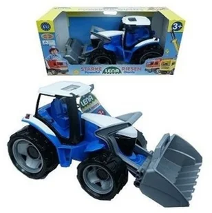 Lena Ciągnik z łyżką 62 cm czerwony GXP-507173 - Samochody i pojazdy dla dzieci - miniaturka - grafika 2