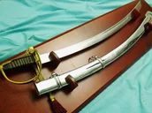 Repliki - broń - Płatnerze hiszpańscy REPLIKA SZABLA POLSKA Radziwiłłówką NA TABLO z 1917r NR 1917 BGP+TD 1917 BGP+TD - miniaturka - grafika 1