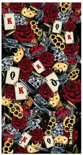 Dr. Bacty Bandana tuba na szyje / opaska na głowę Dr.Bacty - revolver DRH-REVOLVER - Szaliki i chustki dla dzieci - miniaturka - grafika 2