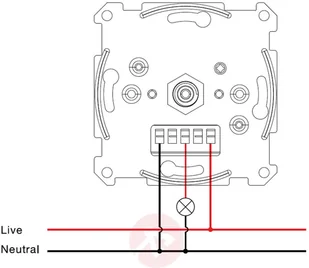 THE LIGHT GROUP SLC SmartOne AC ściemniacz ścienny 300W ZigBee - Systemy inteligentnych domów - miniaturka - grafika 3
