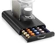 Pozostałe akcesoria kuchenne - CEP pojemnik na kapsułki do kawy z 1 szufladą, z tworzywa sztucznego, czarna, 23,4 x 40,5 x 6 cm 2230050011 - miniaturka - grafika 1