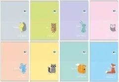 Interdruk Zeszyt A5/16K linia kolor Black&amp;Blue Kids (20szt) - Artykuły biurowe - miniaturka - grafika 2