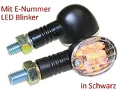 Akcesoria do elektronarzędzi - Honda Motocykl Mini migaczem LED Luis Czarny Przezroczyste E-sprawdzono pod kątem CPI SM 50 CB 500 600 Ital Jet Formula Kawasaki KLR KMX 600 650 125 Suzuki GSX Yamaha DT DL DR GN GS XJ XT 163719 - miniaturka - grafika 1