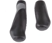 Akcesoria rowerowe - Nexelo Chwyty rowerowe gumowe ERGO 135mm/92mm czarno-szary (L266502NEX) - miniaturka - grafika 1