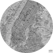 Fototapety - Komar Fototapeta Map D1-056 D1-056 - miniaturka - grafika 1