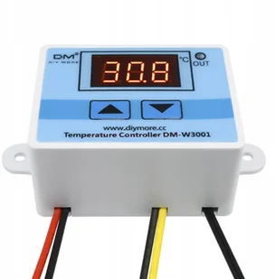 Regulator Temperatury Termostat Elektroniczny 24V - Akcesoria grzewcze - miniaturka - grafika 2