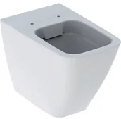 Miski WC - Geberit 211910000 Stoj$246ca miska WC iCon Square z ceramiczną muszlą toaletową przylegająca do ściany kryte mocowania Rimfree - miniaturka - grafika 1