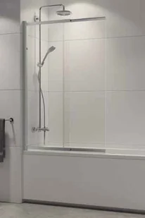 New Trendy parawan nawannowy Sensi 85 cm, wys. 150 cm, szkło czyste 5 mm P-0037 - Parawany nawannowe - miniaturka - grafika 2