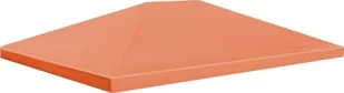vidaXL Zadaszenie altany ogrodowej, 310 g/m, 4 x 3 m, pomarańczowe - Pawilony ogrodowe - miniaturka - grafika 3