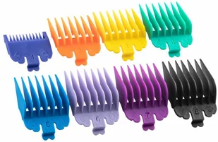 ACTIVESHOP ZESTAW UNIWERSALNYCH NASADEK NA MASZYNKI 8SZT. - Pozostałe akcesoria fryzjerskie - miniaturka - grafika 4