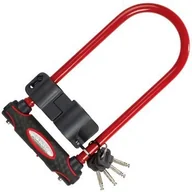 Zabezpieczenia do roweru - Masterlock Zapięcie rowerowe 8195 U-LOCK 13mm 110mm 210mm czerwone MRL-8195EURDPROCOLR SS16 - miniaturka - grafika 1