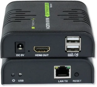 TECHLY TECHLY Extender HDMI + USB po skrętce Cat.5/5e/6 120m 028214 - Pozostałe akcesoria sieciowe - miniaturka - grafika 9