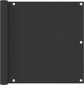 Parawany - vidaXL Parawan balkonowy, antracytowy, 90x500 cm, tkanina Oxford vidaXL - miniaturka - grafika 1