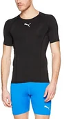 Gadżety dla kibiców - Puma męska ligi Base Layer Tee SS Shirt, czarny, l 655918 03 - miniaturka - grafika 1