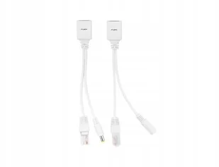 LANBERG Adapter POE INJECTOR PASSIV UTP 0.15 m AD-POE-0015-W - Pozostałe akcesoria sieciowe - miniaturka - grafika 4