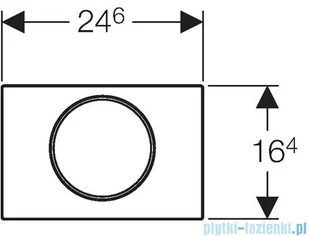 Geberit Sigma 10 115.758.SN.5 - Przyciski spłukujące - miniaturka - grafika 3