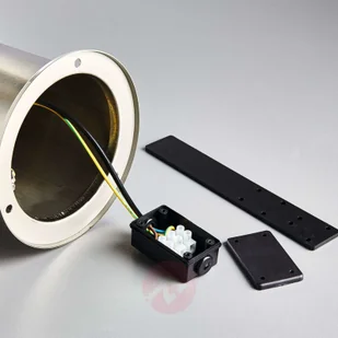 Heitronic Słupek oświetleniowy Naxos ze stali nierdzewnej - Lampy ogrodowe - miniaturka - grafika 3