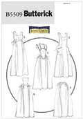 Akcesoria i części do maszyn do szycia - Butterick Butt erick BTK 5509 XY (S-M-L) b5509 wykrój do szycia, wygląda elegancko, Extra ekstrawagancko, modny B5509XY0 - miniaturka - grafika 1