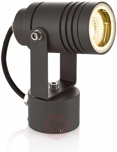 Lampenwelt com Spot zewnętrzny Galina, ciemnoszary, 15,4 cm - Lampy ogrodowe - miniaturka - grafika 5