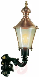 K. S. Verlichting B. V. Klasyczna lampa ścienna zewnętrzna Hoorn zielona - Lampy ogrodowe - miniaturka - grafika 2