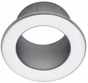 Akcesoria do drzwi - Tuleja wentylacyjna Gamet okrągła chrom satynowy - miniaturka - grafika 1