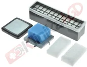 Filtry do odkurzaczy - AJS ZESTAW Filtr hepa + gąbka + mikrofiltr do odkurzacza FR7791 - miniaturka - grafika 1