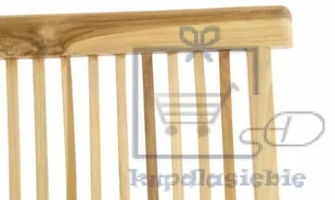 Garthen Składane krzesło ogrodowe Gardenay z drewna tekowego - Fotele i krzesła ogrodowe - miniaturka - grafika 6