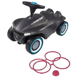 BIG Jeżdzik Bobby Car Neo Anthrazit + kolorowe dodatki STREFADZIECIAKOW.PL 56243 - Jeździki dla dzieci - miniaturka - grafika 2