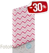 Albumy fotograficzne - NA CD-rello chevron róż 9 zdjęć 13x18 (album z białą kartą + etui płytę) - miniaturka - grafika 1