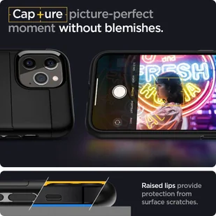 Spigen Slim Armor CS do iPhone 12/12 Pro Black - Etui i futerały do telefonów - miniaturka - grafika 12