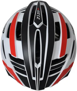 AXER BIKE BIKE BIKE Reno Biało czarno czerwony rozmiar L - Kaski rowerowe - miniaturka - grafika 2