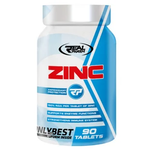 REAL PHARM Zinc - 90Tabs - Witaminy i minerały dla sportowców REAL PHARM Zinc - 90Tabs - Witaminy i minerały dla sportowców - miniaturka - grafika 3
