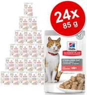 Mokra karma dla kotów - Hill`s Science Plan Korzystny zestaw Feline Adult Light, 12 x 85 g - Mięso i ryba - miniaturka - grafika 1