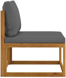 vidaXL 6-cz. zestaw wypoczynkowy do ogrodu, poduszki, drewno akacjowe 3057605 - Meble ogrodowe - miniaturka - grafika 9