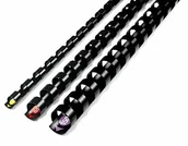 Bindownice - GBC Grzbiety A4/A5, 12 MM, w kolorze czarnym, czarny 4400329 - miniaturka - grafika 1