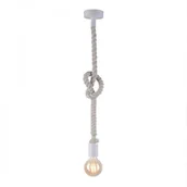 Lampy sufitowe - Leuchten Direkt 13572-16 - Żyrandol na lince DIY 1xE27/10W/230V biały - miniaturka - grafika 1