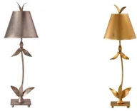 Lampy stojące - Flambeau RED BELLA FB/REDBELL/TL GD lampa stołowa 1x60W/E27  ELSFB/REDBELL/TL GD - miniaturka - grafika 1