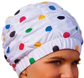 Pozostałe akcesoria do kąpieli i SPA - Fashy czepek kąpielowy, damski, biały 3631 - miniaturka - grafika 1