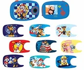 Zabawki interaktywne dla dzieci - Lexibook Aparat cyfrowy z Chasem i Marshallem z Psiego Patrolu 5 MP, ekran LCD 2 cale, możliwość indywidualnego wykończenia za pomocą 10 naklejek, zasilanie na baterie, niebiesko-fioletowy, DJ070PA - - miniaturka - grafika 1