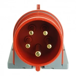 TP Electric Wtyczka natynkowa 5P 32A 400V IP44 7078 3107-312-1600 - Osprzęt siłowy - miniaturka - grafika 3