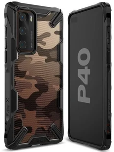 RINGKE Etui Fusion X do Huawei P40 Camo Black 8006X1 - Etui i futerały do telefonów - miniaturka - grafika 2